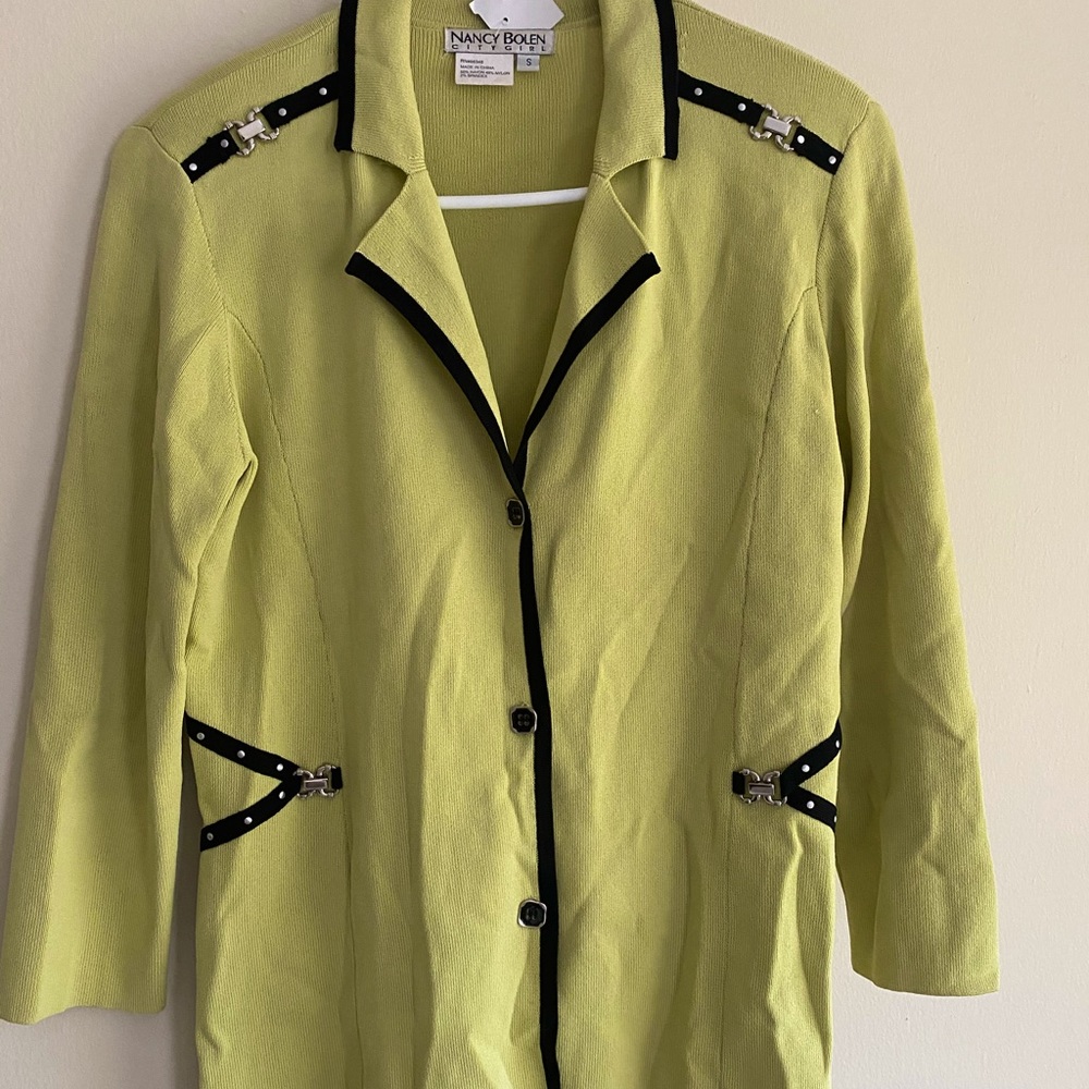 Chartreuse Green Blazer